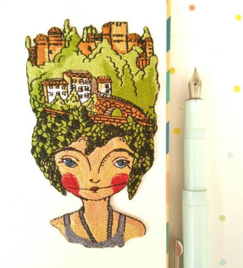 sosuperawesome:  Iron On Patches by Sarah Clair Doyle on EtsySee our ‘patches’ tag Follow So Super Awesome: Facebook • Pinterest • Instagram 