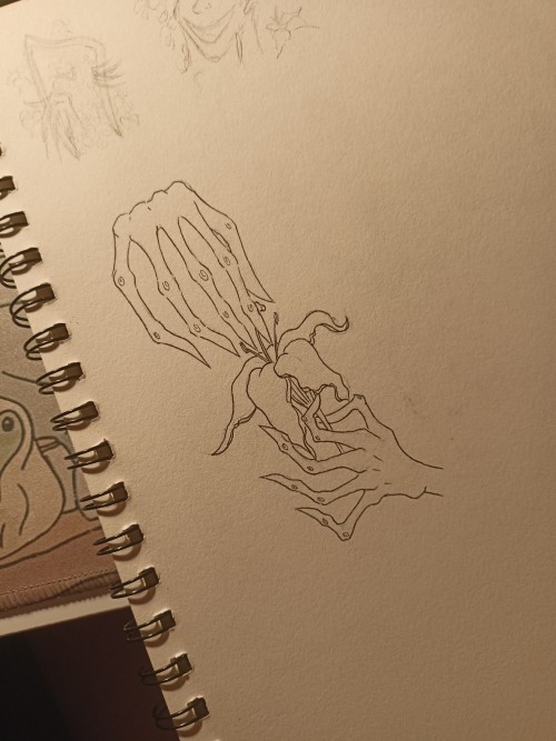 I Just Want To Draw Him With His Lilies