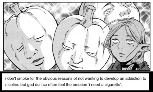 Dungeon Meshi Manga Text Posts [ Beware Light Spoilers ]
