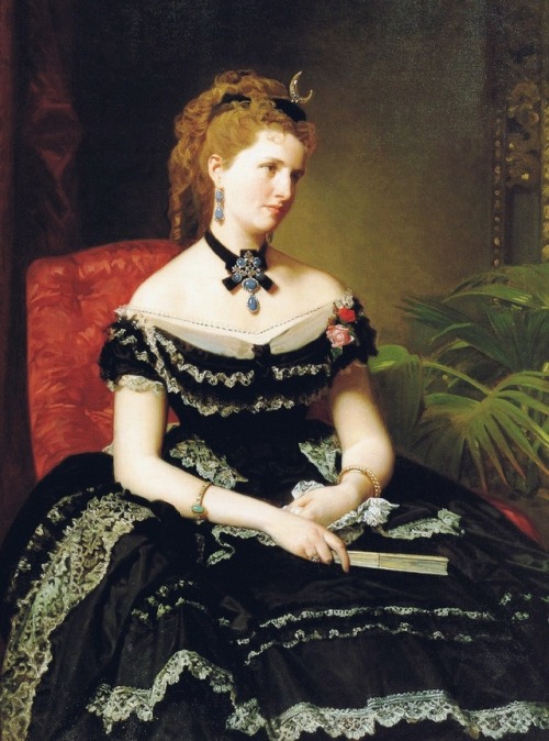 Matilde de Aguilera y Gamboa, Lady of Fontagud byFederico de Madrazo y Kuntz, 1873