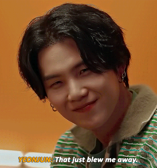 Yoongis Reaction To Yeonjun And Taehyun Saying How Thankful They Are Because Of How Much Yoongi Looks