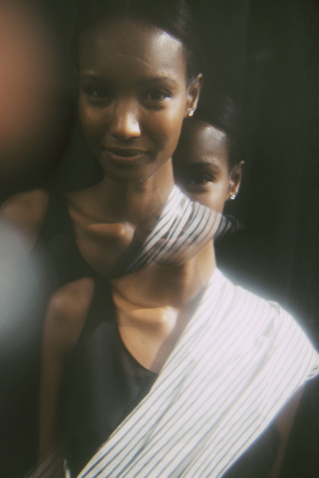 rebekahcampbellphoto:  Fatima Siad backstage at TOME for Oyster by Rebekah Campbell