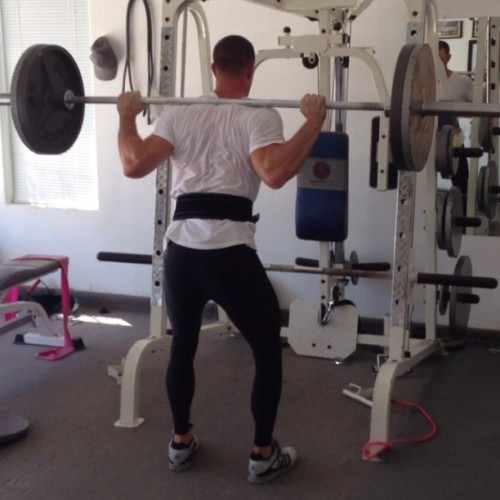 Cardio session! Who needs a treadmill? #squats #legday #iifym #intermittentfasting #flexibledieting 