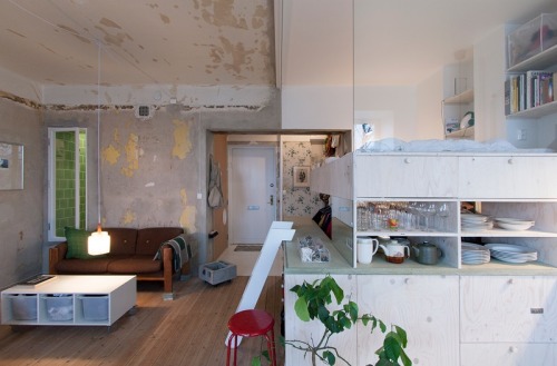 digitalramen:digitalramen: Architect Karin Matz’s renovation of Apartment HB6B instilled n