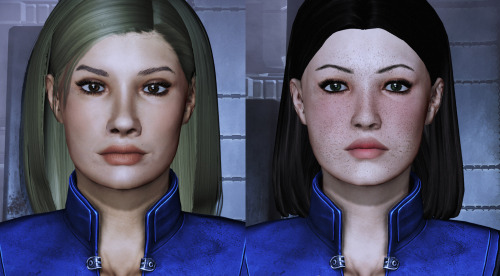 revisiting old complexions as I try to avoid same-face syndrome in the character creator.(complexion