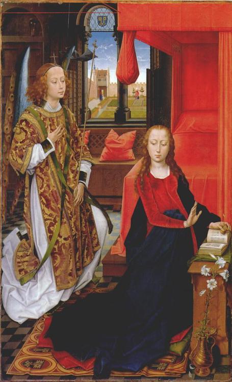 theraccolta:The Annunciation - Memling