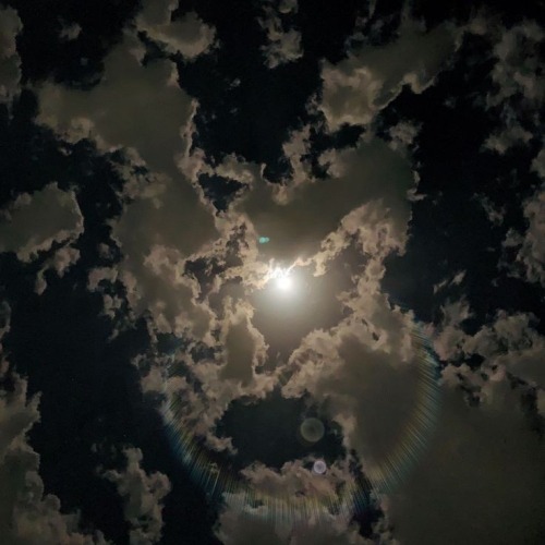 Moon & Clouds. 