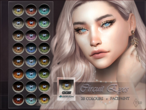 Circuit Eyes (TS4)DOWNLOADHQ compatible (preview taken with HQ mod)custom thumbnail28 coloursall age