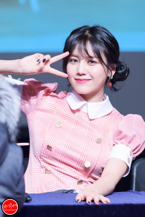 hyedongie:cr. AOA43 // 170121 Gangnam Fansign-Do Not Edit, Do Not Crop Logo-