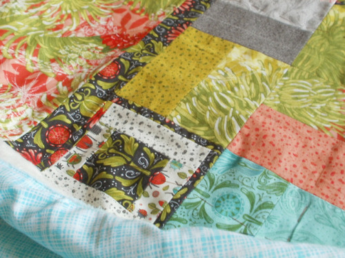 bluephone:Goals for February: finish quilting the bug quilt!