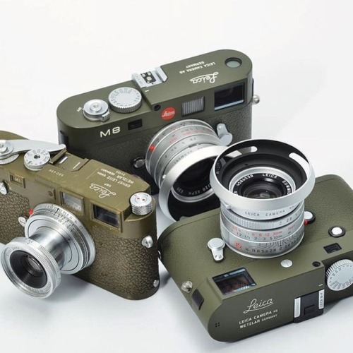 atelierdelarmee:Olive drab leica #atelierdelarmee