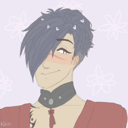 kjku:  KouAo WeekDay 6: Hair it’s late but it’s finally finished!! i really hate