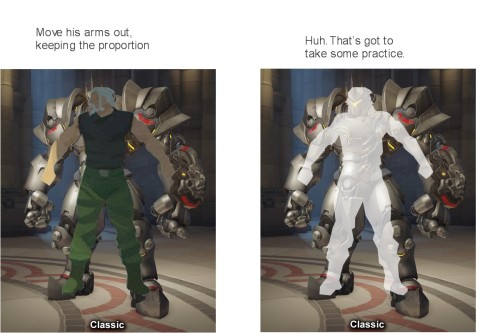sevvina:  Deconstructing Reinhardt (aka: what’s up with those gorilla arms???) 