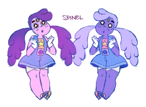 SPINELSteven/Sapphire fusion. Couldn’t decide between colour schemes so stuck &lsquo