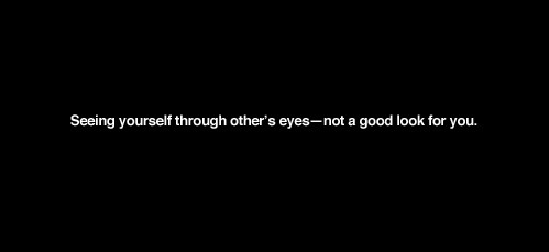 this isn't happiness.