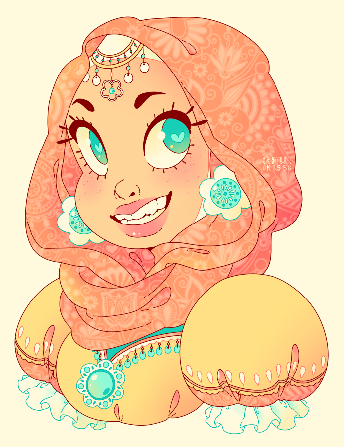 ghoulkiss: thought this was a cute concept, so i drew it :3c  my apologies if i