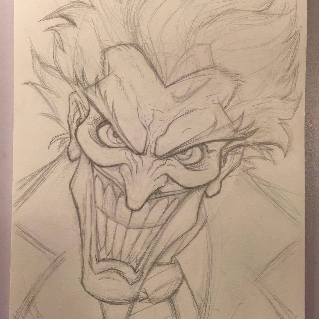 The Art Of Justin Oden Joker Pencils Sketch Sketches Sketching Joker Would you be able to sketch characters but make them a difference ethnicity? joker pencils sketch sketches