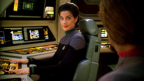 holyfuckabear: logicheartsoul: Jadzia Dax &amp; Worf in Change of Heart that one episode where j