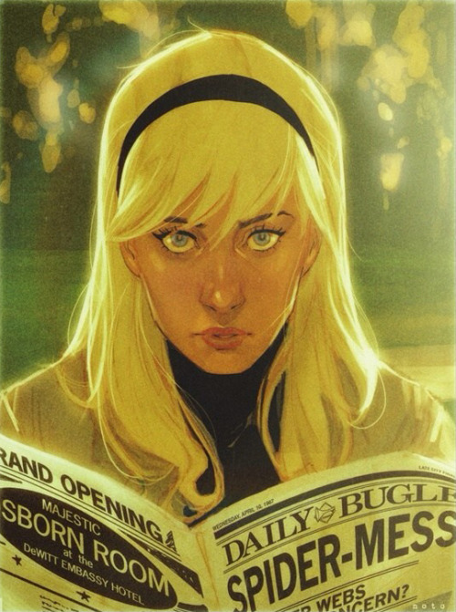 geekearth:  Gwen Stacy - Another of my Favorite Women of Comics