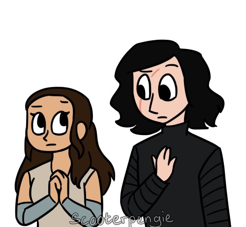 scooterpengie: So what if in The Last Jedi Rey and Ben saw the same thing when they touched hands an