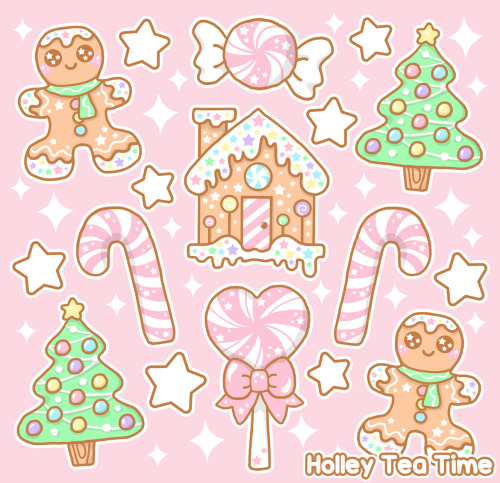 holleyteatime:☆  Pastel Kawaii Christmas☆