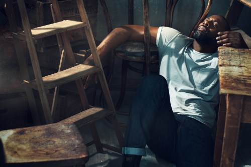 popfilm: Idris Elba photographed by Norman Jean Roy for British GQ (March 2013)