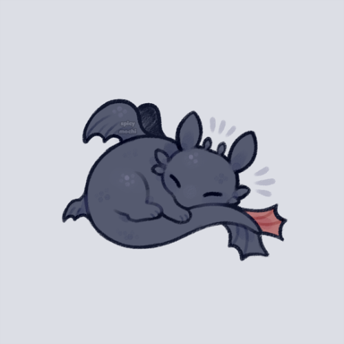 Sleepy Toothless