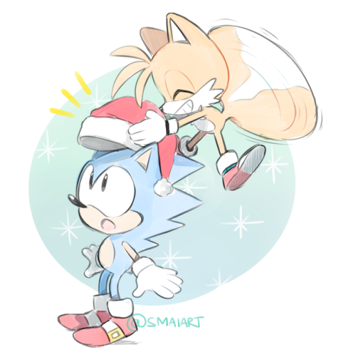 smaiart:Needed to warm up real bad, here’s a quick sonic ~