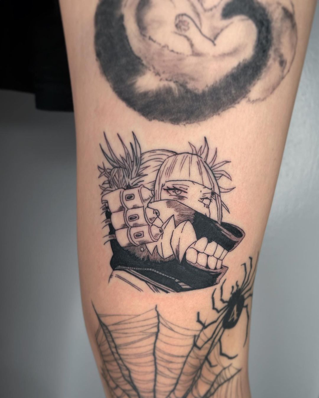 Tattoo uploaded by Michelle Arrué  Toga Himiko from My Hero Academia Boku  no Hero Academia in my style   Tattoodo