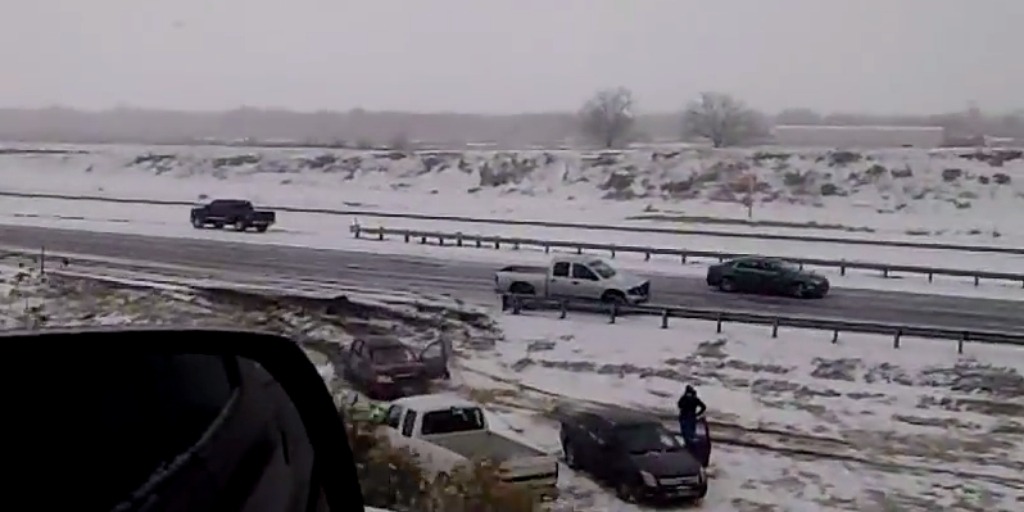 Watch this if you plan on driving during the polar vortex.
Count the crashes.