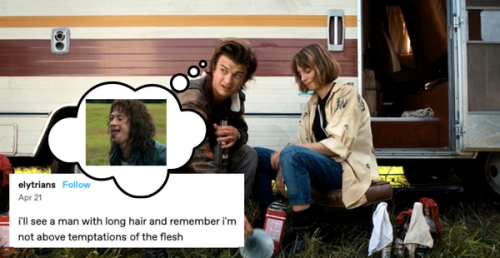 justspicysixthings:  stranger things + incorrect quotes // steddie