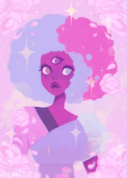 pinkwitchcult:  garnet is too much for my