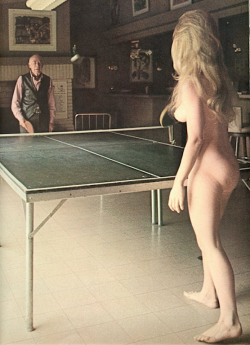 Holdentumblr:  “This Is My Seventieth Year Of Ping-Pong Playing. I Started At The