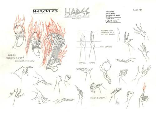 disneyconceptsandstuff:  Model Sheets from Hercules by Nik Ranieri