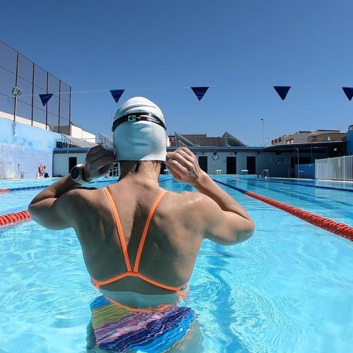 female swimmer