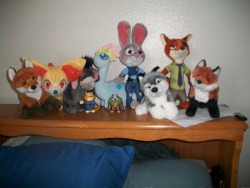 randochris:  My current assembly of plushies (and figures.)I am a child in a grown child’s body and I love it.