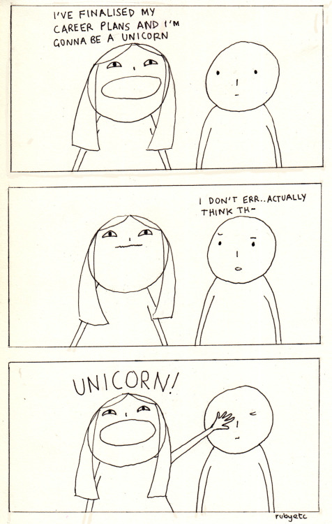 tastefullyoffensive:  rubyetc: follow your dreams~ 