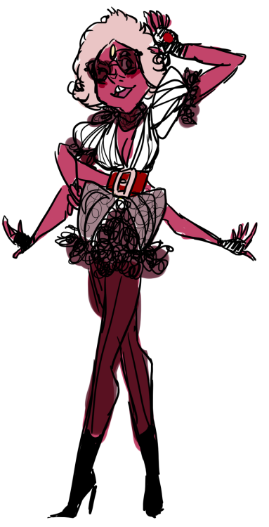 xmoonlitxdreamx:  Was in an outfit mood, tonight. >:V So I drew Sardonyx in this thing.  