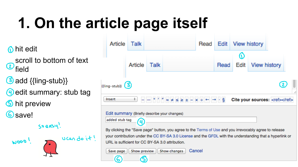 Guide to Linguistics Stub Sorting on Wikipedia Have you wanted to get in on the #lingwiki editing fun but you don’t know much about linguistics? Editors often look through lists of stubs to find articles to edit, so stub sorting helps get these...