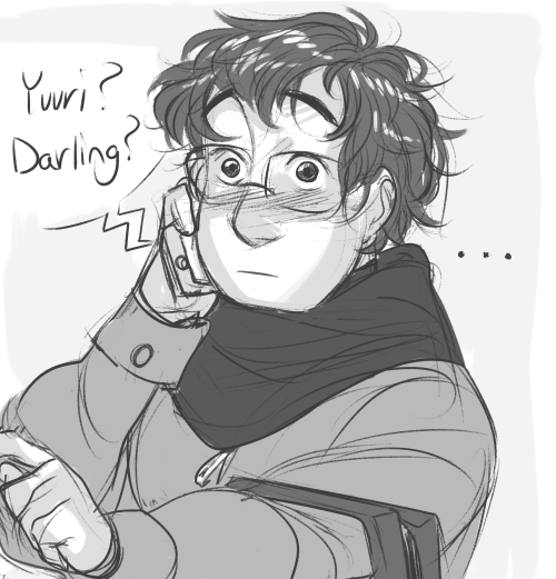 narootos: yuuri literally BOLTS it home bonus: