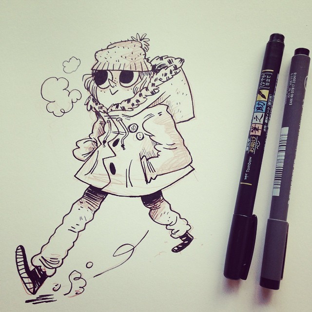 beatormo:  Inktober 2014.  Primera semana. Voy con retraso, pero prometo ponerme