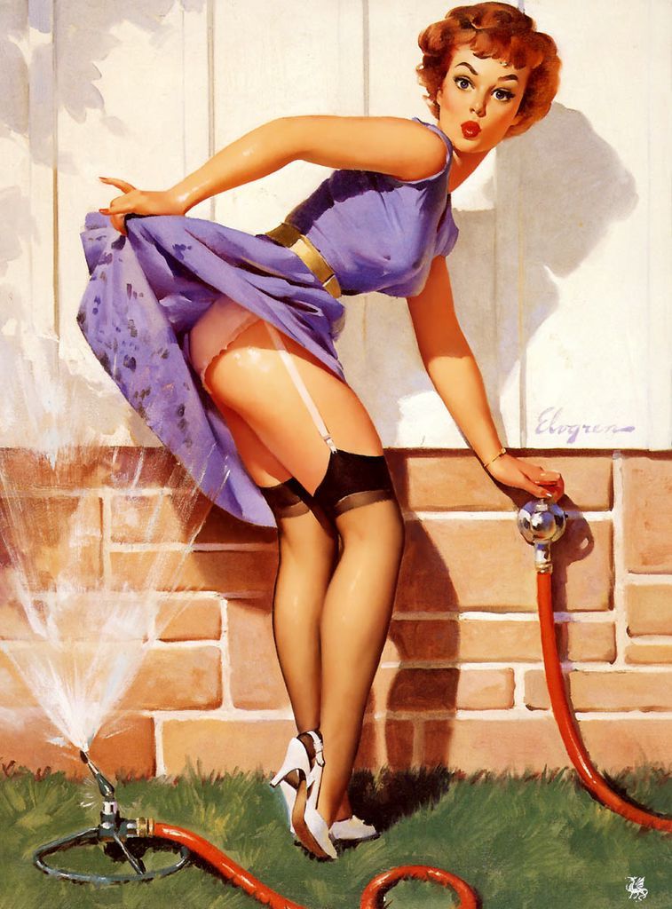 girlart:  Gil Elvgrenselected by Girl Art