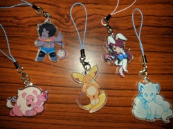 howdoicompute:  So, normally I’m too shy for this, but I bought these adorable charms from @princessharumi, and I just want to make a note of how great she was to buy from. She was nice enough to set up a discount custom order (since I was completing