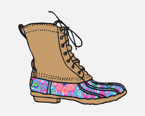 nautinat:Lilly Pulitzer and Bean Boots…. oh so tempting llbeansignature llbeanpr