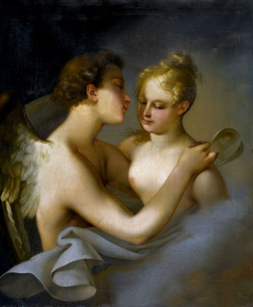 rainlullaby99: Johann Grund- Amor und Psyche, 1830