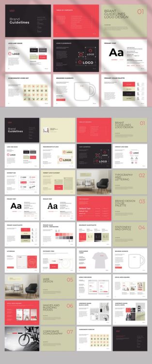 Brand Guidelines Template for Adobe InDesign Download here.Follow WE AND THE COLOR on:Facebook I Twi