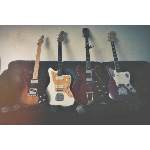 jasontmays:  Tele-Tuesday family pic.   So my photo keeps getting re-blogged and I love it. :)&