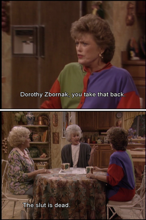 ben-larry-kenobi: Whoever decided that 2019 was going to be the year of posting Golden Girls bits is a hero 