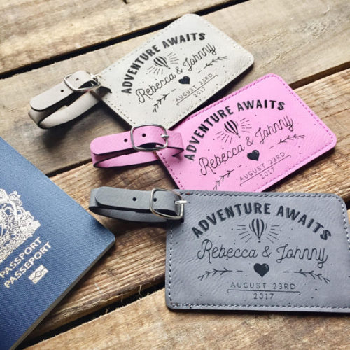 Personalized Luggage Tags //DarkhorseGifts