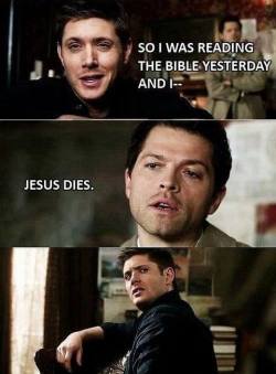 Not cool Cas…. not cool.